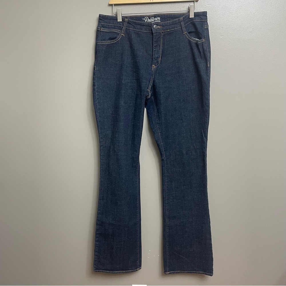 Old Navy Women’s 14 Tall the dreamer dark wash Jeans denim